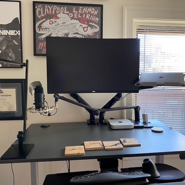Picture of home standing desk